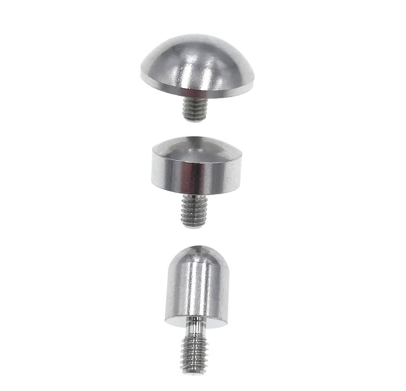 suxing Spherical Point Contact Point for Dial Digital Indicator Depth Gauge Tip 4-48 UNF Thread Shank (A Set) - Image 3